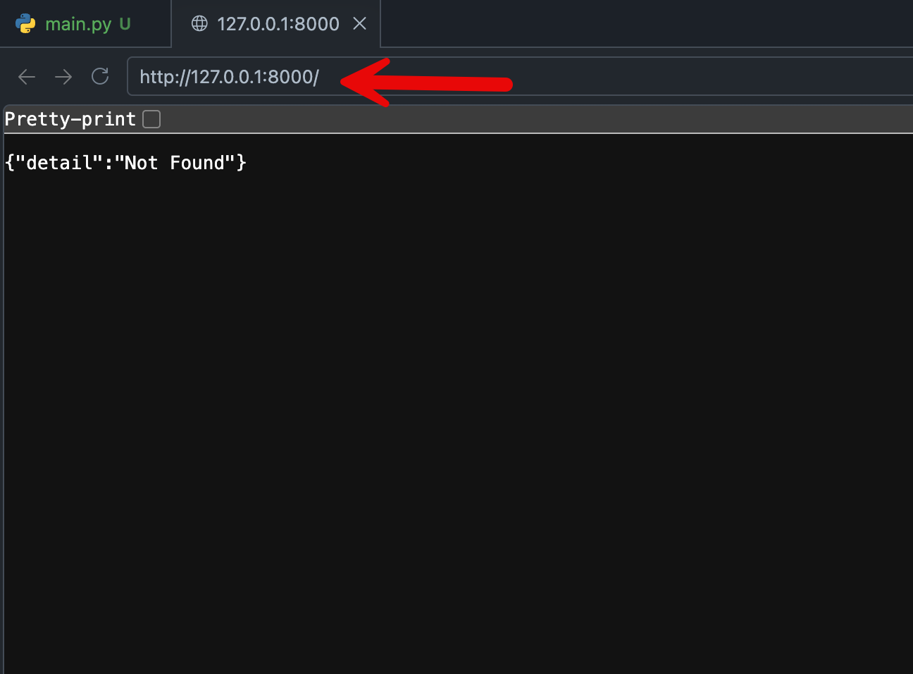 Open the interactive documentation in the integrated browser
